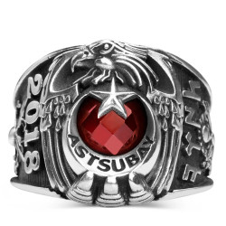 TSK 2018 Osmanlı Armalı Astsubay Yüzüğü - Anı Yüzük