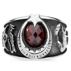 Türk Silahlı Kuvvetleri Subay Yüzüğü - Anı Yüzük