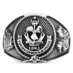 Yüksek Denizcilik Okulu Taşsız Yüzüğü - Anı Yüzük